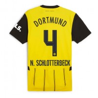 Fotbalové Dres Borussia Dortmund Nico Schlotterbeck #4 Domácí 2024-25 Krátký Rukáv